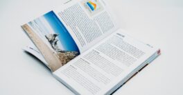 white open book